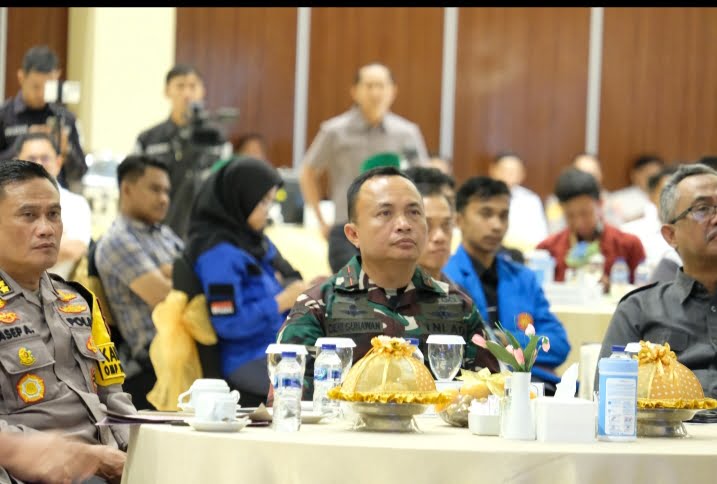 Pangdam XIII/Merdeka Bersama Danrem 132/Tdl Hadiri Deklarasi Pemilu Damai 2024 di Sulawesi Tengah