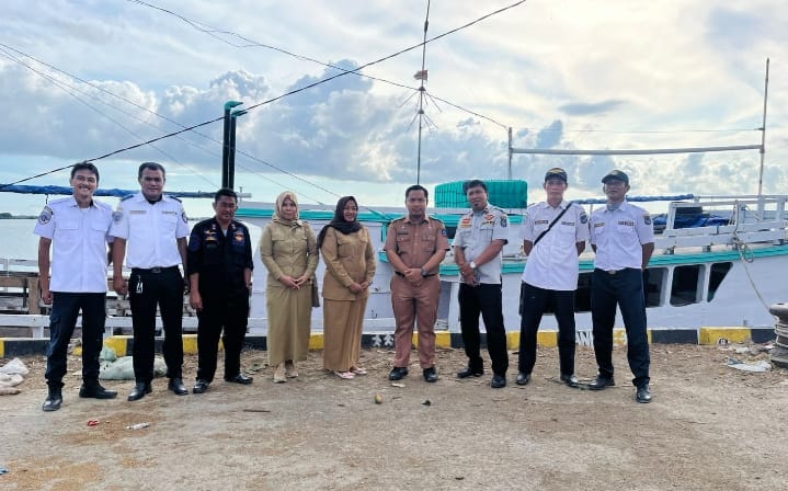 Kunjungan Biro Organisasi Provinsi Sulsel Ke 2 Pelabuhan Bantaeng Dan Jeneponto Di Dampingi Kepala UPT Bira Bapak Nasri