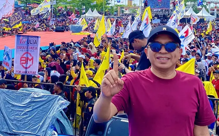ATA”Ribuan Relawan Militan, Kanvaser Dan Sahabat Mulia Akan Jemput Pasangan MULIA Di Bandara Hasanuddin