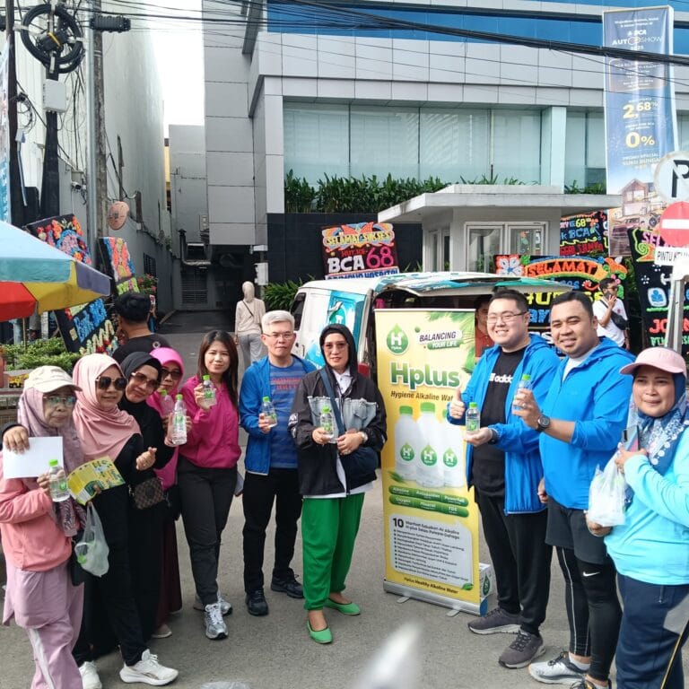 HPlus Hadir Meriahkan HUT Bank BCA ke-68 di Kantor BCA Panakukang