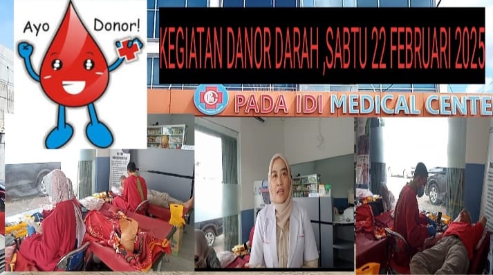 Klinik Padaidi Medical Center Sukses Mengelar Donor Darah