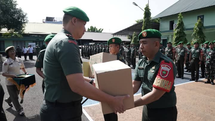 Dandim 1408/Makassar Beri Arahan Jelang Cuti Lebaran : Hindari Pelanggaran, Jaga Nama Baik Satuan