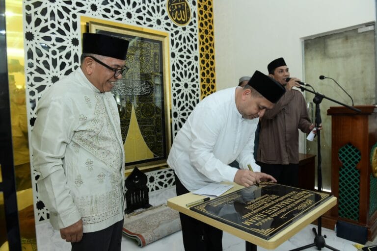 Peresmian Masjid Barakatul Ilham, Simbol Kebersamaan di Awal Ramadhan