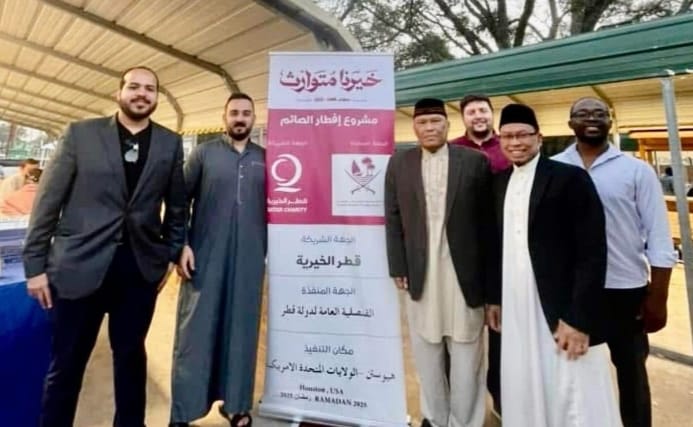 Imam Muthahhir Arif Bimbing Gadis Muda Amerika Bersyahadat di Masjid Istiqlal Houston