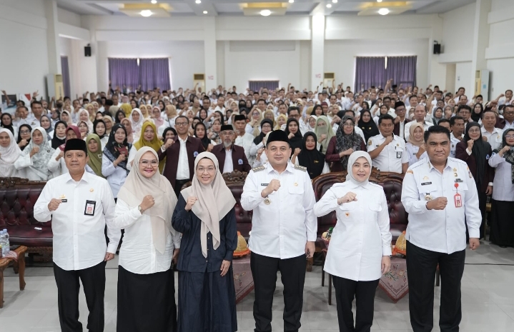 Pererat Silaturahmi, Appi-Aliyah Hadiri Halal Bihalal dengan Guru-guru se-Kota Makassar