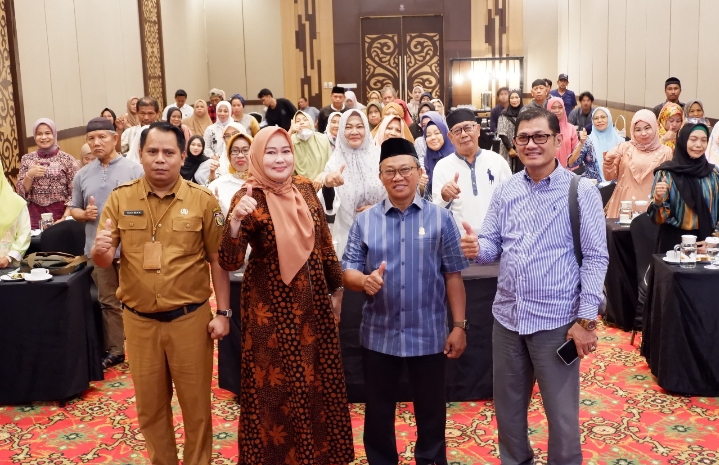 Anggota DPRD Kota Makassar H. Meinsani Kecca, S.Sos Gelar Kegiatan Sosialisasi di Hotel Harper Makassar