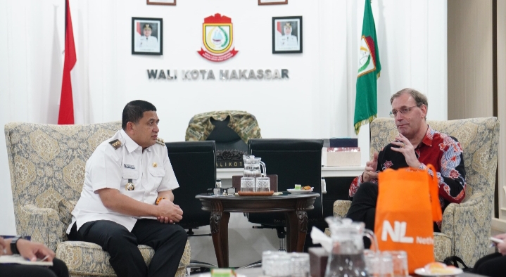 Pemkot Makassar Buka Peluang Kerja Sama dengan Belanda