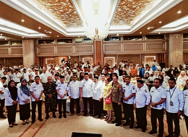 Wali Kota Makassar Hadiri Halal Bihalal Bersama Seluruh Pj RT/RW Tingkat Kecamatan Panakkukang