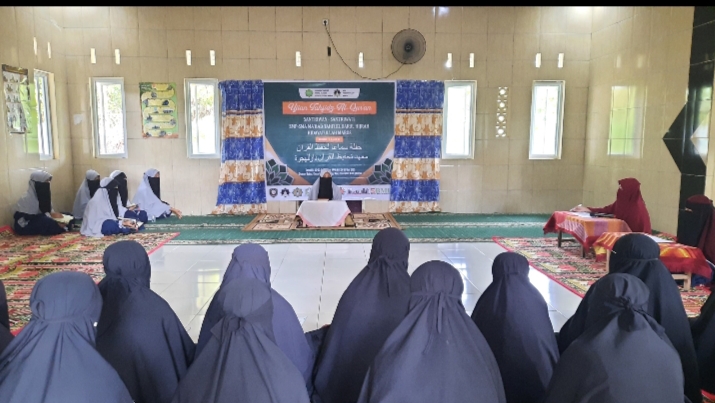 Pondok Tahfidz Darul Hijrah Hidayatullah Maros Laksanakan Ujian Tasmi’ Hafalan Al-Qur’an