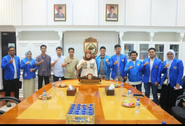 Silaturahmi Penuh Semangat Wakil Wali Kota Makassar Terima Audiensi DPD KNPI