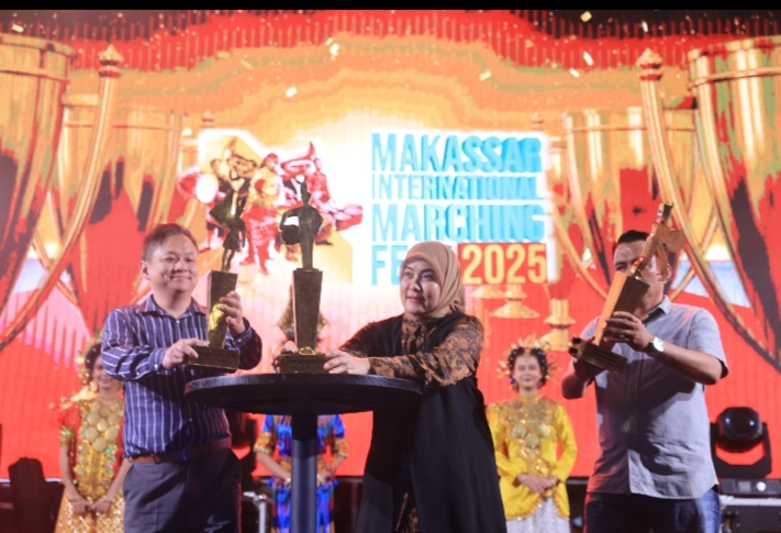 Buka Secara Resmi Makassar International Marching Fest, Wawali Makassar: Wadah Bangun Karakter Generasi Muda