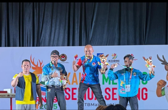 POGTI Sulawesi Selatan Sumbang 3 Medali di Ajang FORNAS VIII NTB 2025