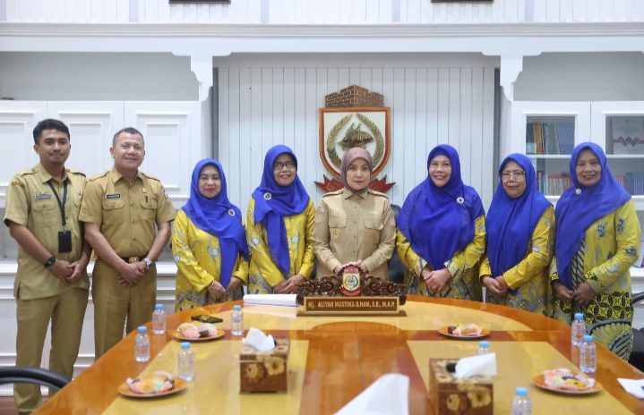 Aliyah Mustika Ilham Terima Audiensi Dian Kemala, Dukung Perayaan HUT RI & HUT Organisasi
