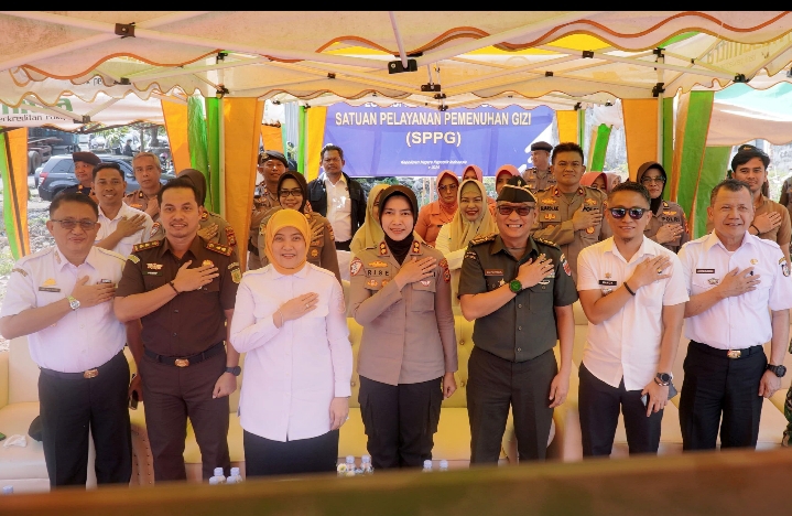 Wakil Wali Kota Makassar Hadiri Peletakan Batu Pertama Pembangunan SPPG Polres Pelabuhan Makassar