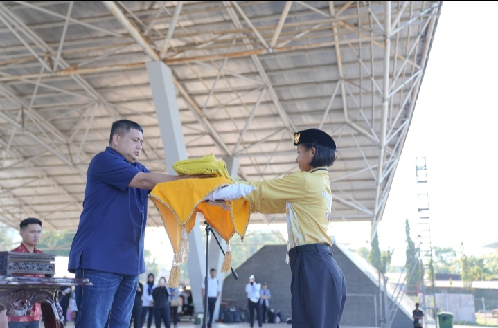 Wali Kota Makassar Pimpin Gladi Bersih Upacara HUT RI ke-80 di Lapangan Karebosi