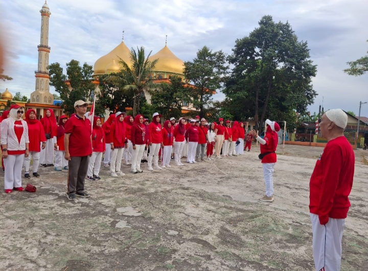 Semarak Hari Kemerdekaan RI ke-80 di Perumahan Taman Sudiang Indah Makassar