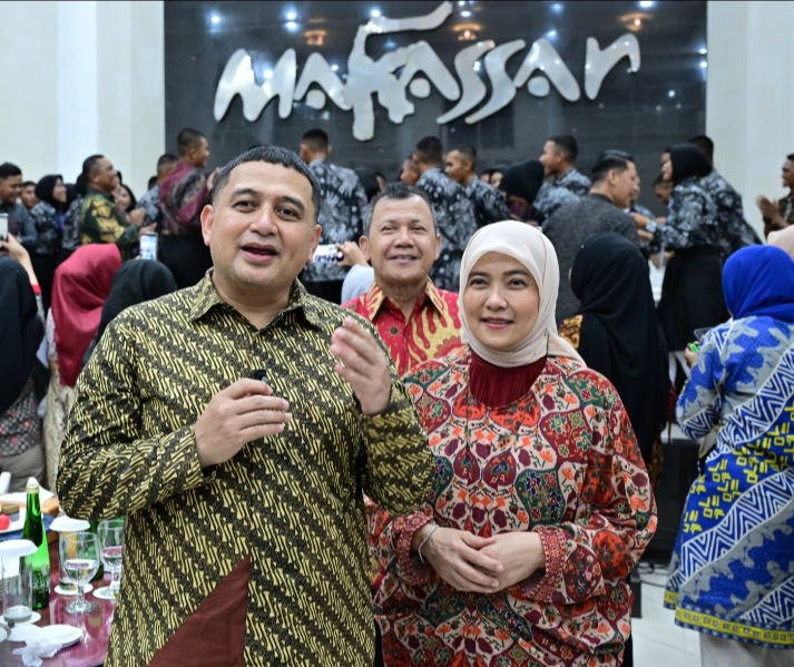Munafri–Aliyah Jamu dan Apresiasi Paskibraka Makassar 2025