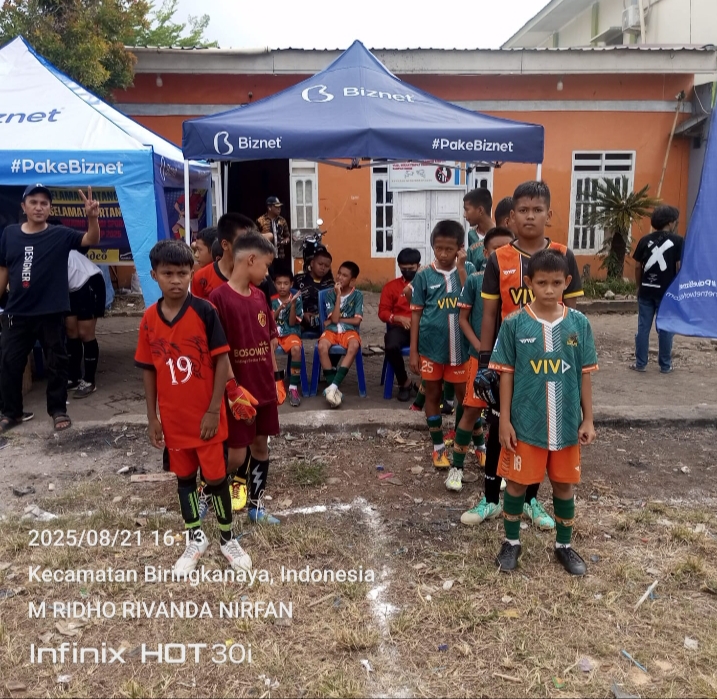 Hari Keempat Mangga Tiga Cup 2025: Jet Fire Menang Telak, SSB Bintang Terang Pangkep Tampil Gemilang