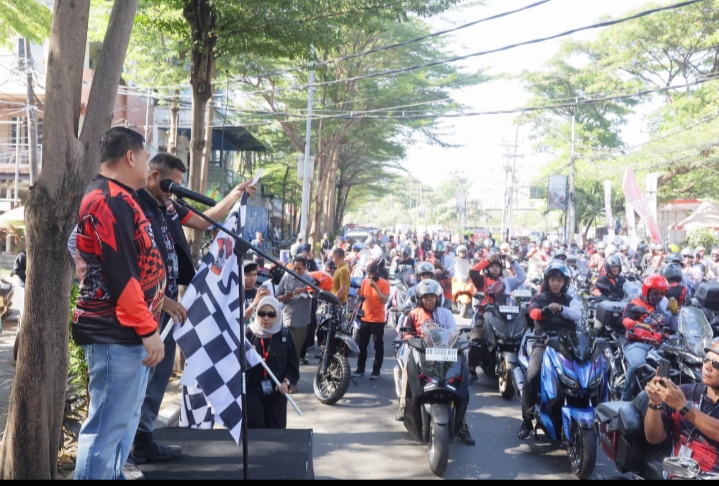 Ratusan HDCI Start dari Anjungan Pantai Losari, Dilepas Wali Kota Makassar