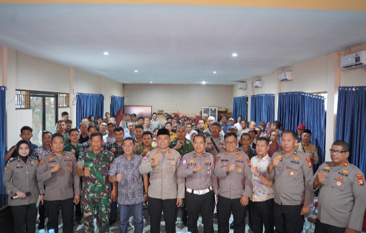 Wadir Binmas Polda Sulsel Hadiri Kegiatan Jumat Curhat di Kecamatan Biringkanaya