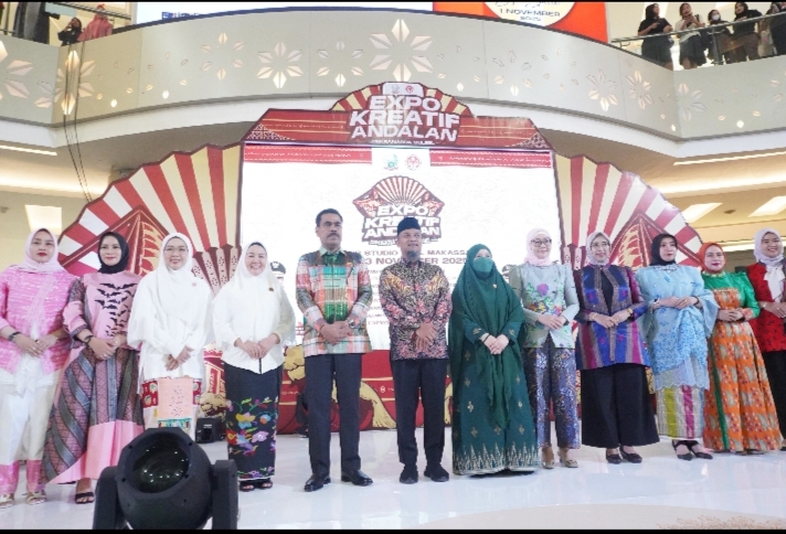 Wakili Kota Makassar Melinda Aksa Hadiri Expo Kreatif, Wadah Pelaku Usaha Perkenalkan Produk Andalan