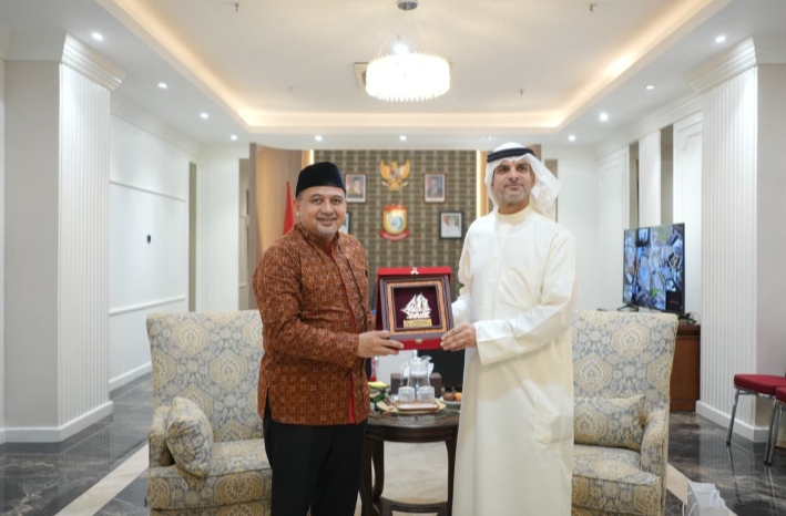 Dubes Kuwait dan Walikota Makassar Bahas Peluang Kerjasama Pelatihan SDM hingga Infrastruktur