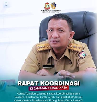 Camat Tamalanrea Ikbal, S.STP.,Imbau Warga Waspada Cuaca Ekstrem Jelang Tahun Baru 2026