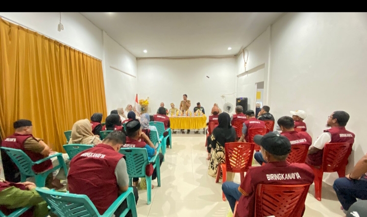 Rapat Koordinasi Dirangkaikan Lepas Sambut RT/RW Kelurahan Katimbang Berlangsung Khidmat dan Penuh Kebersamaan