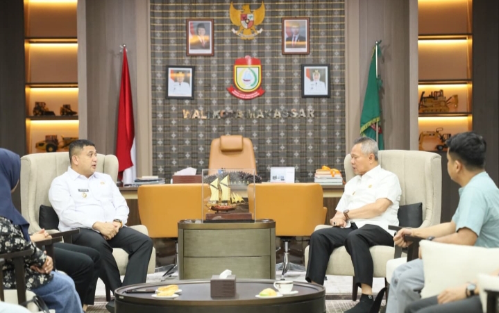 Bertemu Wali Kota Munafri, Bupati Sigi Siap Replikasi Pengelolaan Sampah di Makasssr Dari Hulu ke Hilir