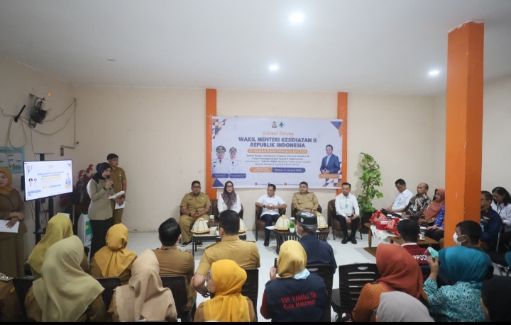 Munafri Dampingi Wamenkes RI Tinjau Inovasi “Hantu Mesra” di Makassar, Perkuat Pemberantasan TBC