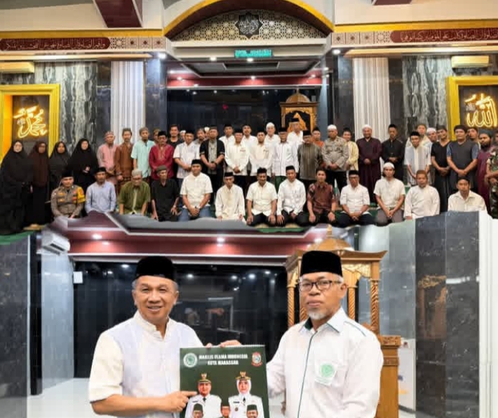 Camat Tamalanrea Hadiri dan Beri Sambutan pada Pengukuhan Pengurus Masjid Al Muamalah BTP