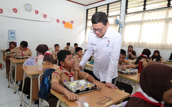 Taruna Ikrar Kunjungi SDN Jati 05 Pagi, BPOM Dukungan MBG terhadap Program unggulan presiden prabowo