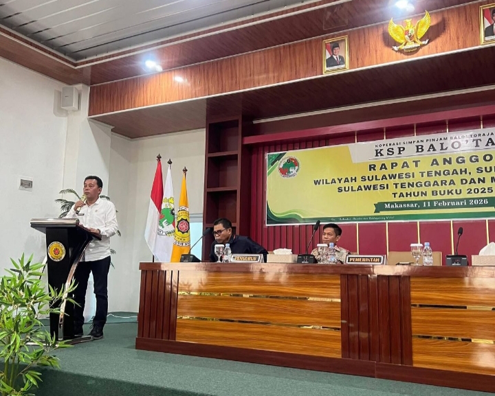 Kabid Kelembagaan Koperasi Buka RAT KSP Balota, Tegaskan Pentingnya Transparansi dan Profesionalisme