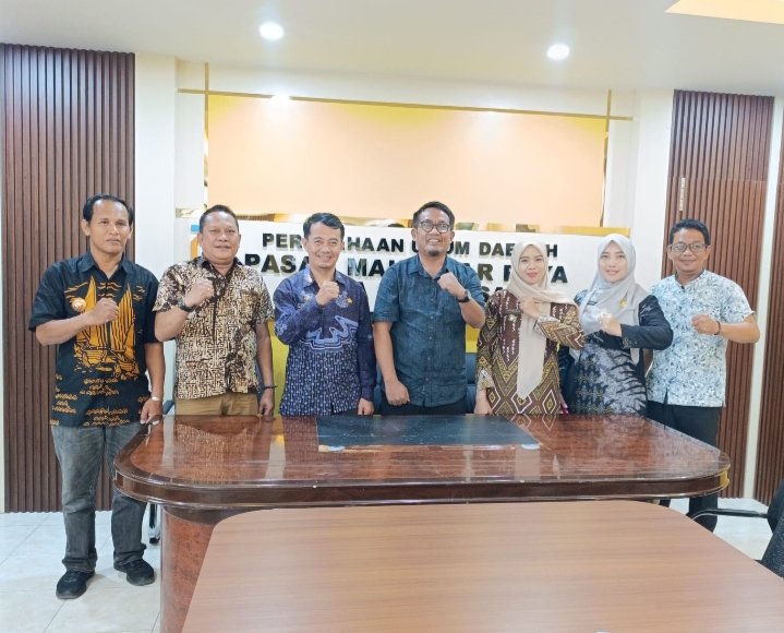 Silaturahmi Camat Bontoala ke Perumda Pasar Makassar, Bahas Penataan Pasar dan Persoalan Sampah