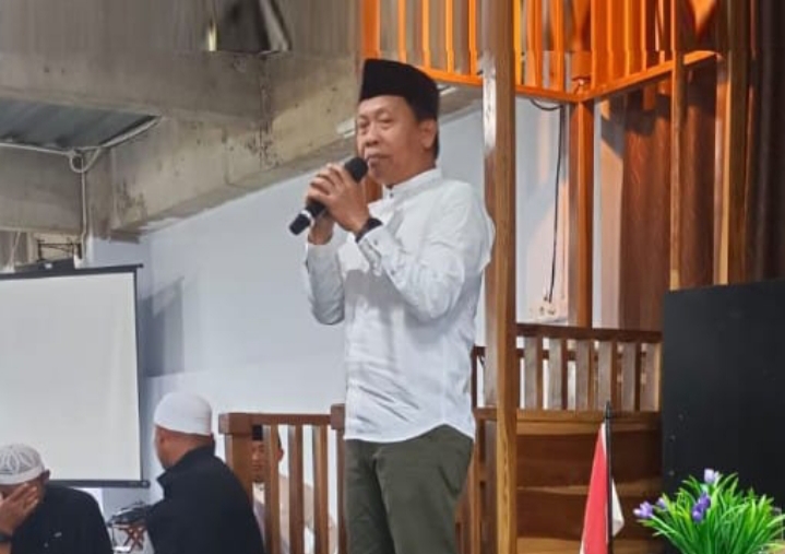Tabligh Akbar Penguatan Ukhuwah Islamiyah di Masjid Imam Muslim Paccerakkang, Camat Biringkanaya Ajak Warga Sambut Ramadhan 1447 H dengan Persatuan