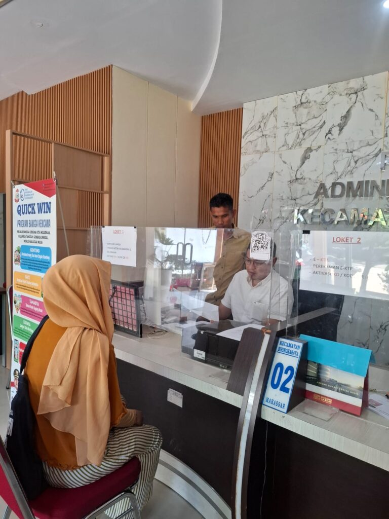 Paska Libur Idul Fitri 1447 H, Pelayanan Dukcapil di Kecamatan Biringkanaya Kembali Normal