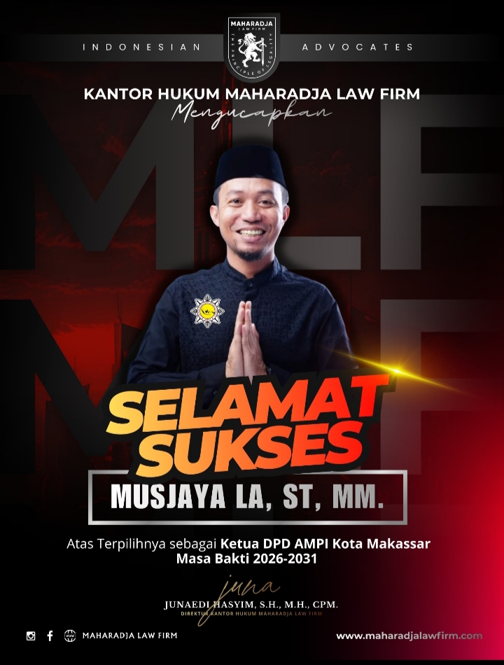 Musjaya La Terpilih sebagai Ketua AMPI Kota Makassar Periode 2026–2031