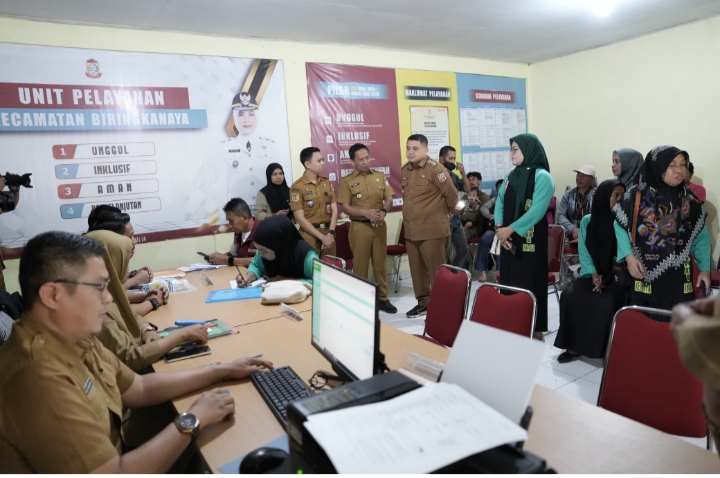 Camat Biringkanaya Hadirkan Unit Pelayanan Daya, Wali Kota Makassar Beri Apresiasi