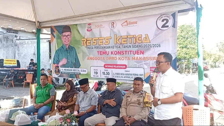Meinsani Kecca Serap Aspirasi Warga NHP RW 02 Kelurahan Ketimbang