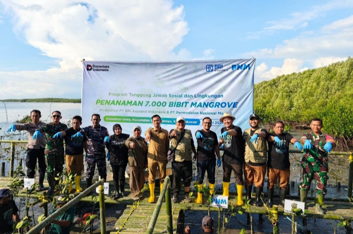 KOLABORASI LESTARIKAN PESISIR, 7.000 BIBIT MANGROVE DITANAM DI UNTIA