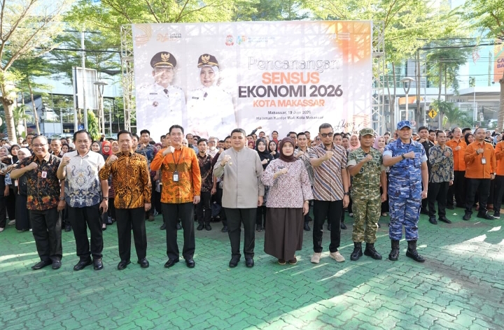 Munafri-Aliyah Tegaskan SE2026 Kunci Hadirkan Kebijakan Pembangunan Tepat Sasaran di Kota Makassar