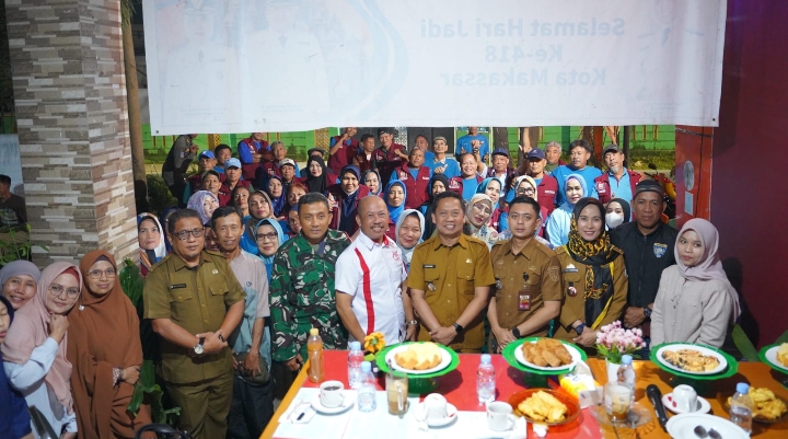 Camat Biringkanaya Maharuddin, S.Sos., M.M. Tinjau Posko Kamtibmas Kelurahan Bakung, Bahas Pengelolaan Sampah dan Urban Farming