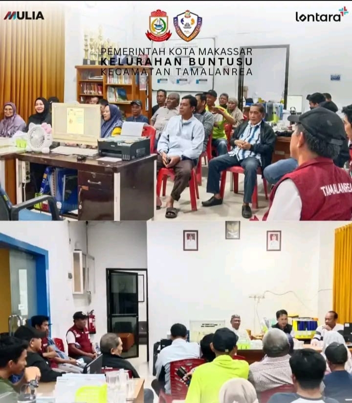 Sambut HUT ke-81 RI, Lurah Buntusu Pimpin Rapat Pembentukan Panitia Semarak Kemerdekaan