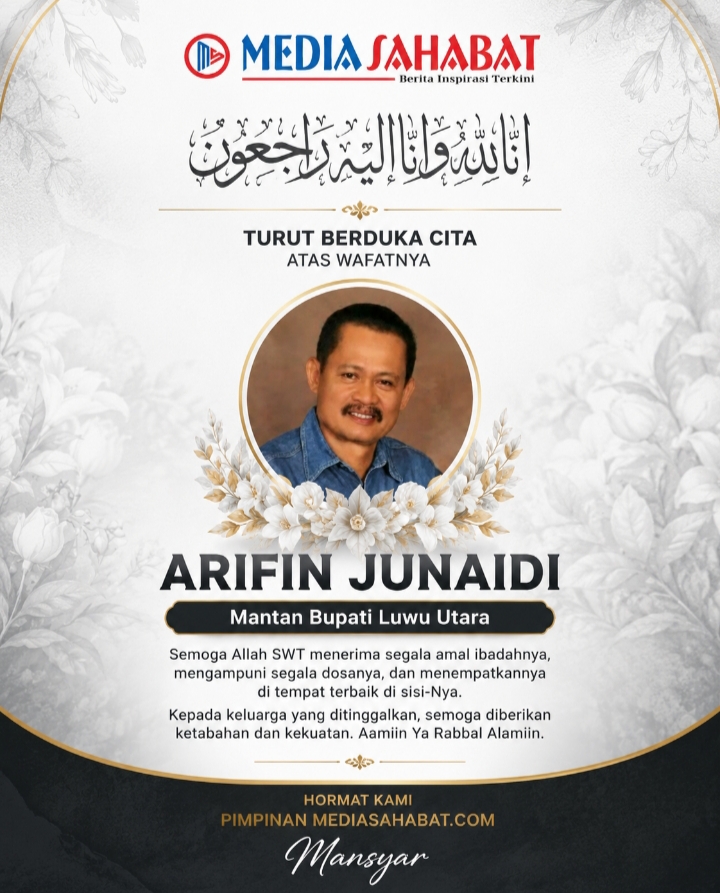 Luwu Utara Berduka, Mengenang Jejak Pengabdian Arifin Junaidi: Dari Birokrat hingga Menjadi Bupati