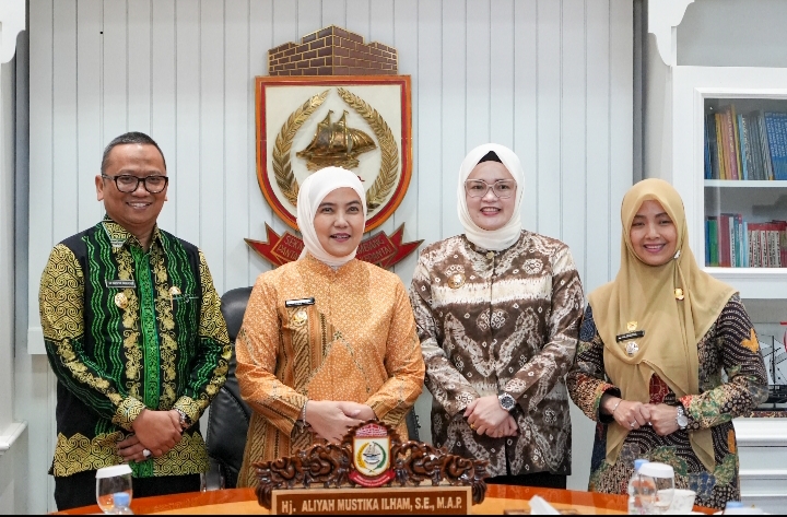 Aliyah Mustika Ilham Terima Kunjungan Silaturahmi Bupati Tabalong, Wakil Wali Kota Pagar Alam, dan Wakil Bupati Banyuasin