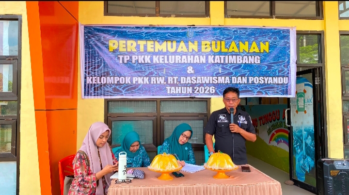 Lurah Katimbang Dorong Pengelolaan Sampah dan Urban Farming Melalui Pertemuan Rutin TP PKK