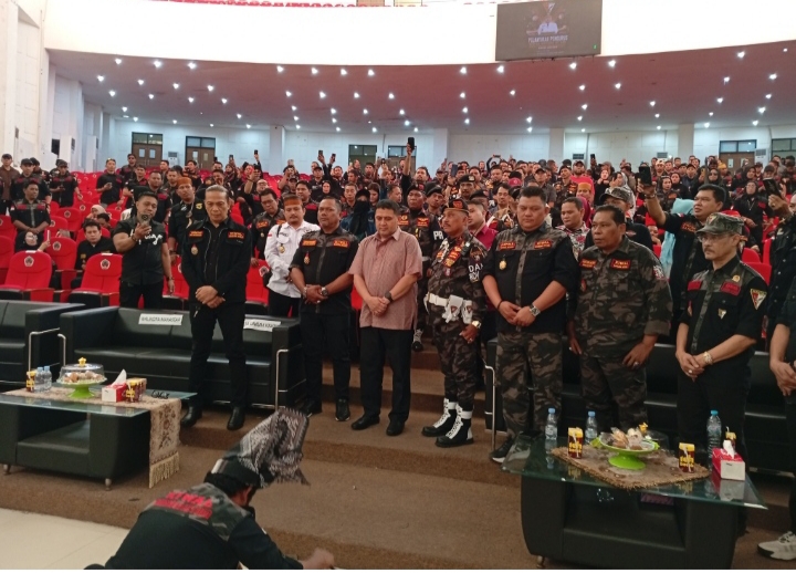 Camat se-Kota Makassar Dampingi Wali Kota pada Pelantikan Pengurus Kiwal Garuda Hitam MPC Kota Makassar Periode 2026–2029
