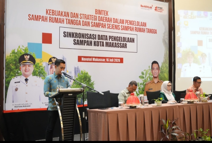 DLH Makassar Gelar Bimtek JAKSTRADA, Perkuat Sinkronisasi Data Pengelolaan Sampah Menuju Target SIPSN