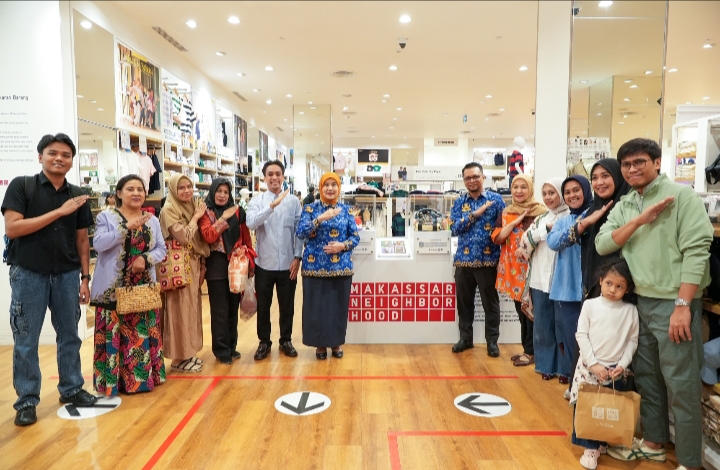 Wakil Wali Kota Makassar Hadiri Peresmian UNIQLO Neighborhood Collaboration, Dorong UMKM Lokal Tembus Pasar Nasional