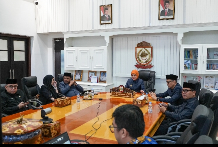 Wakil Wali Kota Makassar Sampaikan Jawaban Wali Kota atas Pandangan Umum Fraksi DPRD Secara Daring